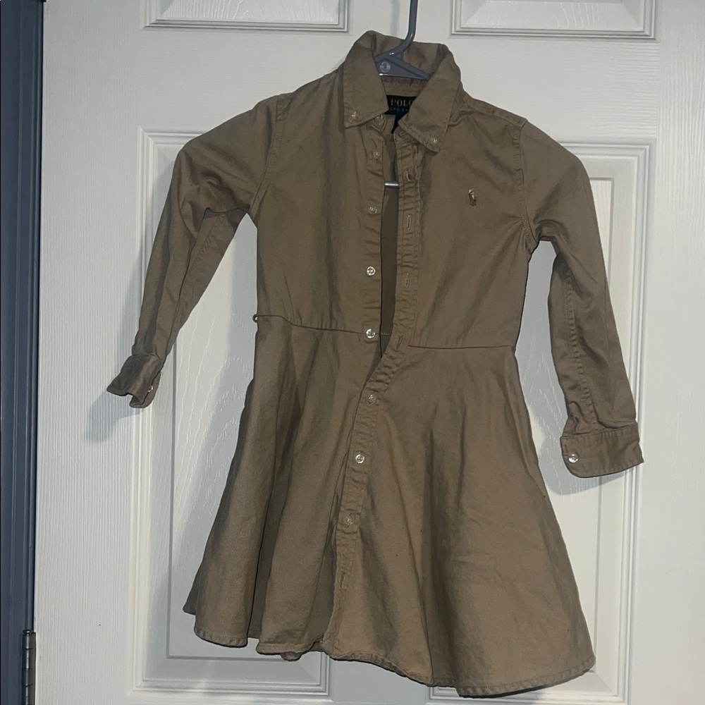 Polo by Ralph Lauren Tan Kids Dress
